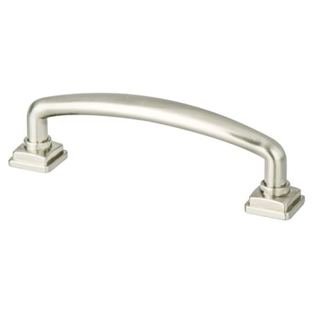 Berenson Berenson 1278-1BPN-P 96 mm CC Tailored Traditional Pull with Brushed Nickel 1278-1BPN-P